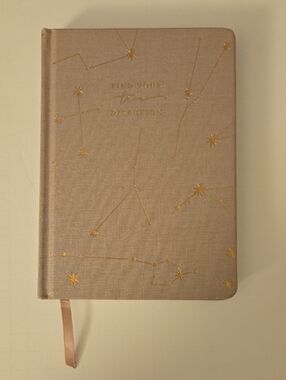 Find Your True Direction clay canvas hardcover journal